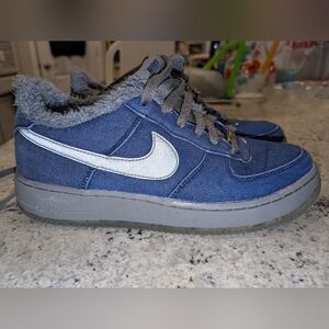 Nike Air Force 1 Werewolf AJ4234-400 Kids Blue/Gray Shoes US 6.5Y
